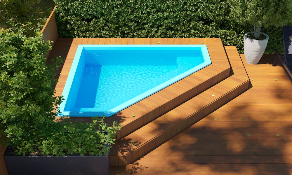 Piscinas Beluga - Modelo Nisa - Cena 3D