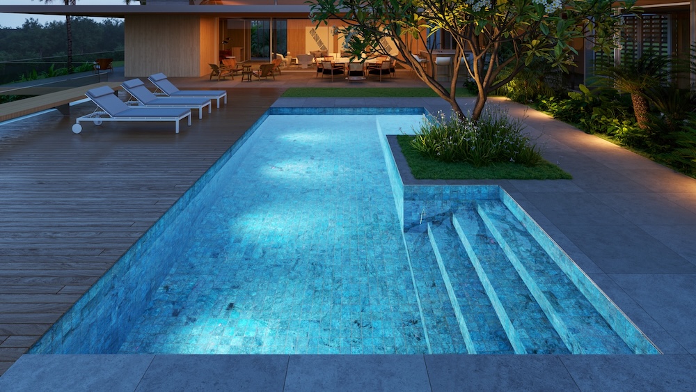 Piscinas Beluga - Linha Nobile - Modelo Ares- Cena 3D