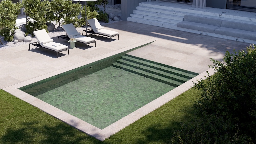 Piscinas Beluga - Linha Nobile - Modelo Atena - Cena 3D